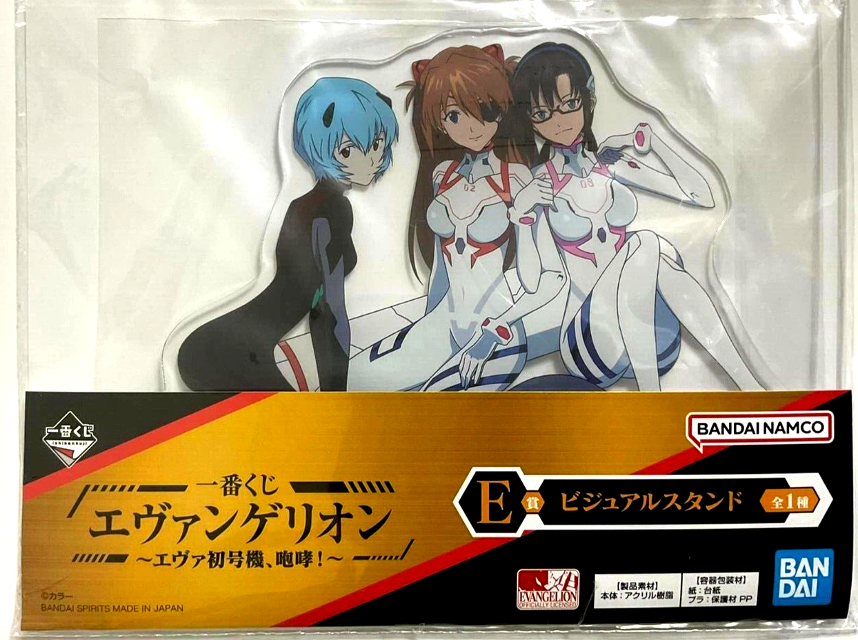 Eva Stand Evangelion EVA Acrylic Visual Stand Asuka Shikinami Rei Ayanami Mari ...