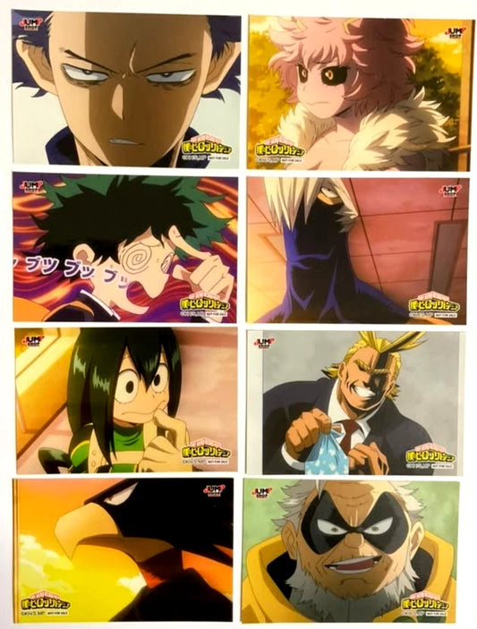 My Hero Academia Bonus Card Midoriya All Might Shinso Asui Shoji Ashido xde