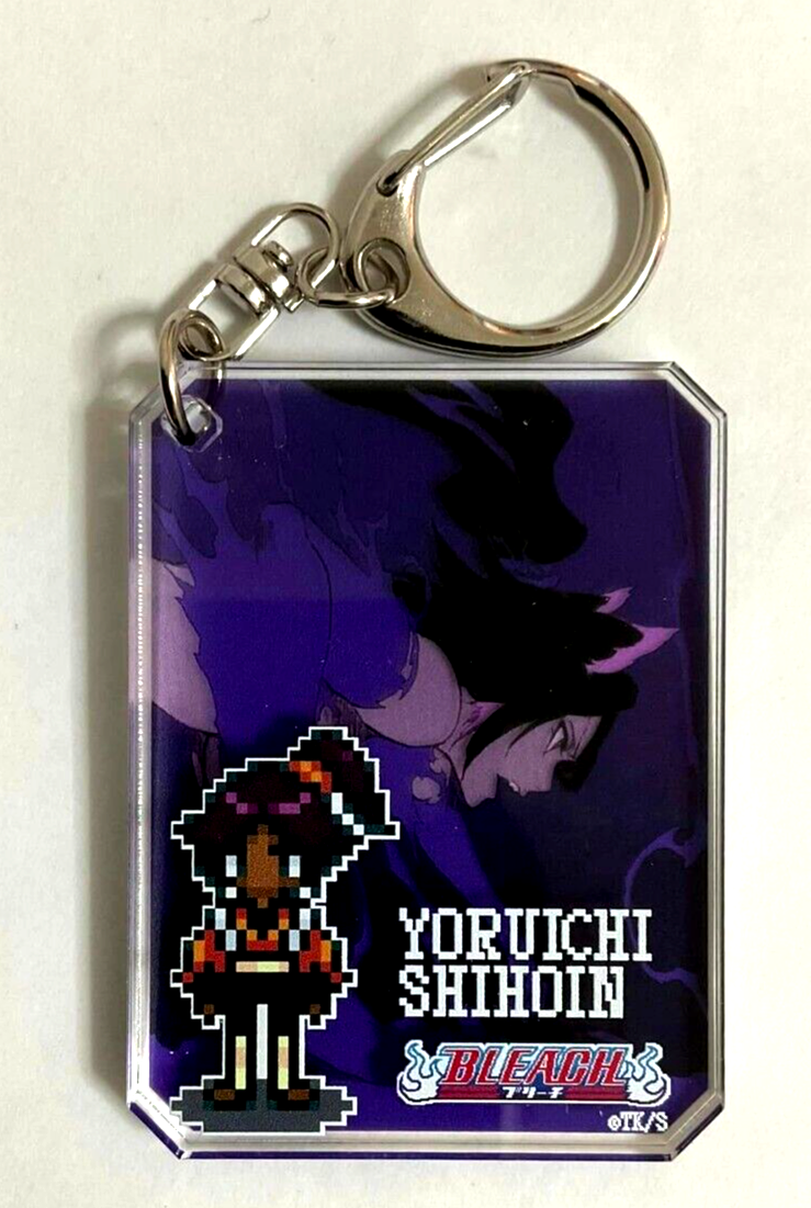Bleach EX Genga Thick Acrylic Keychain Strap Yoruichi Shihoin