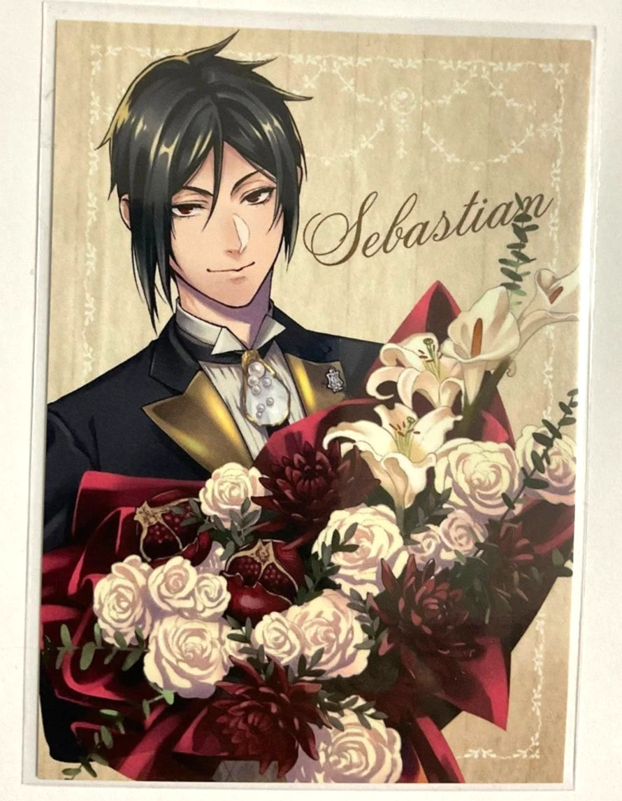 Black Butler Bitter Rabbit Cafe and Shop G Mini Photo Card Sebastian