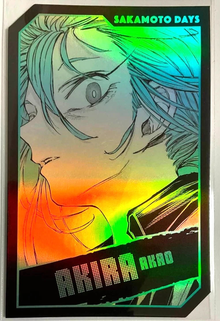 SAKAMOTO DAYS Character's Hologram Card Collection Akira Akao