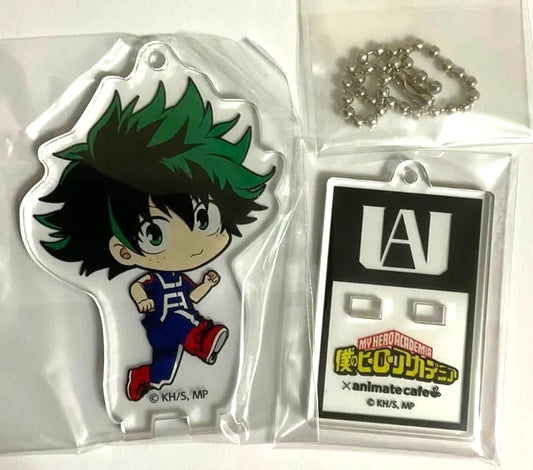 My Hero Academia x Animate Cafe Acrylic Stand Izuku Midoriya MHA xde