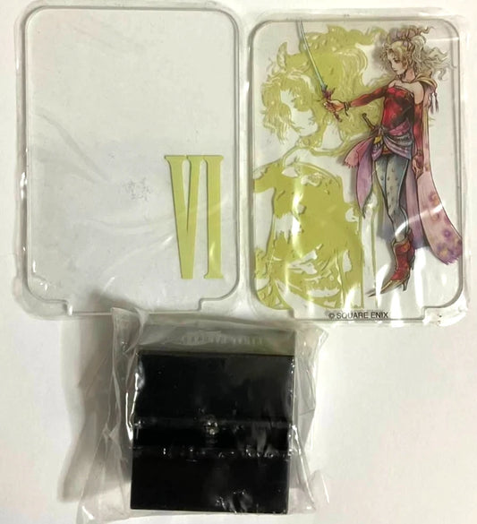 Final Fantasy Dissidia LED Flash Plate Stand Tina Branford USJ ### xde
