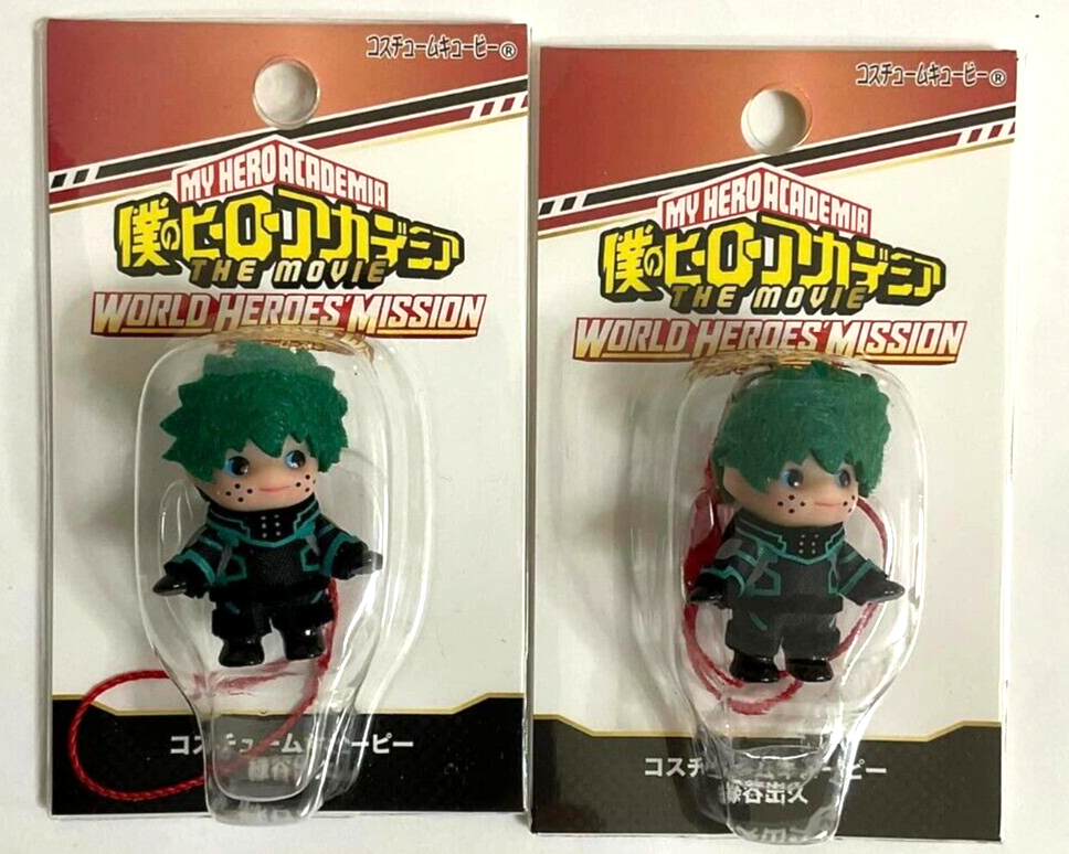 My Hero Academia WORLD Heroes Mission Kewpie Mini Mascot Figure Izuku Midoriya