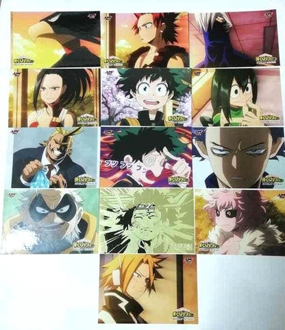 My Hero Academia Bonus Card x13 Midoriya All Might Shinso Asui Kaminari Ashido