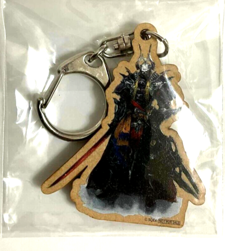 Final Fantasy XIV Fan Fes 2019 Wooden Mini Keychain Strap Zenos Yae Galvus