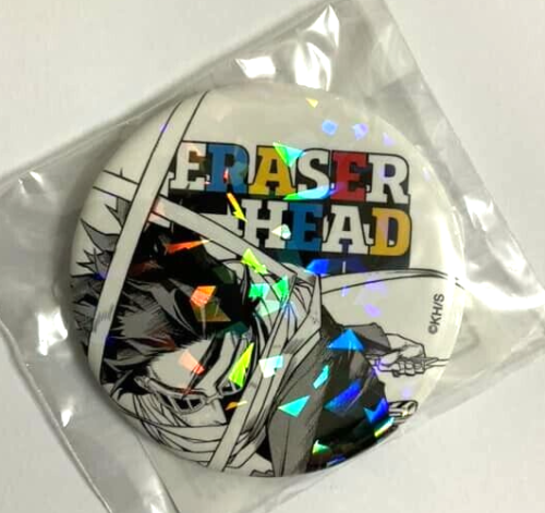 My Hero Academia ALL STAR Hologram Can Badge Button Shota Aizawa