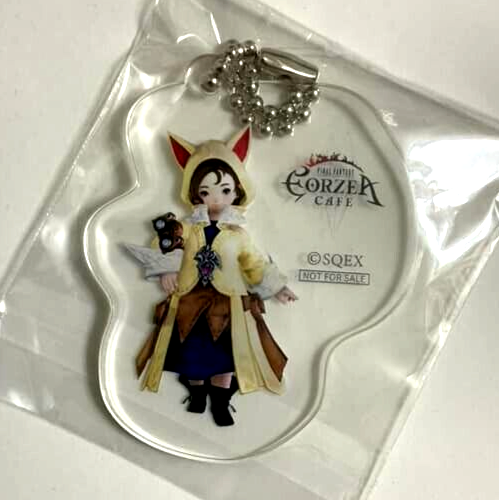 Final Fantasy XIV Eorzea Cafe 8th Acrylic Keychain Strap Krile Baldesion