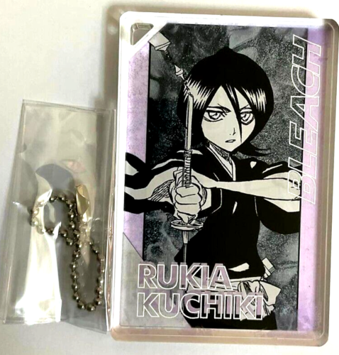Bleach Domino Acrylic Keychain Strap Collection Rukia Kuchiki