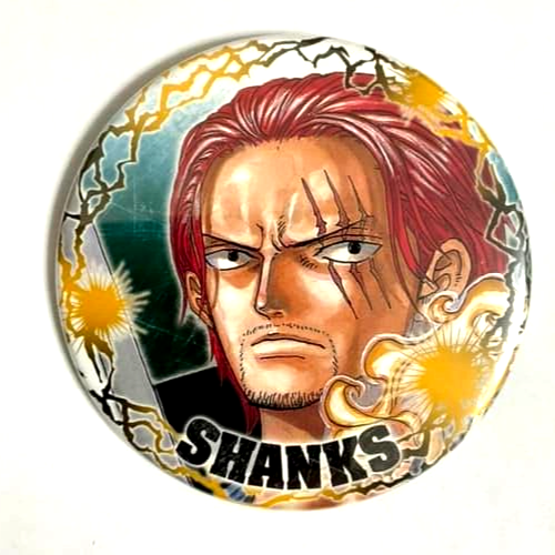 One Piece RIVALS Collection Can Badge Button Shanks