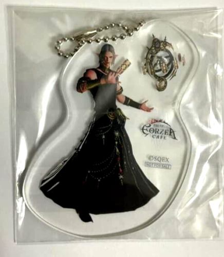 Final Fantasy XIV Eorzea Cafe 8th Acrylic Keychain Strap Urianger Augurelt