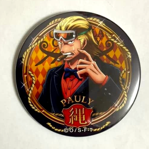 One Piece Yakara PARTY Can Badge Button Pauly Galley la