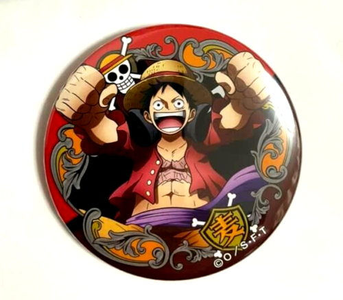 One Piece Yakara WORLD Can Badge Button Monkey D Luffy – Miyabi x