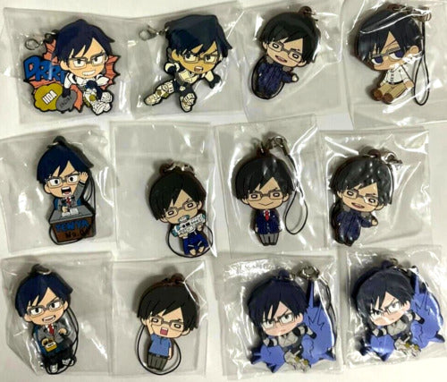 My Hero Academia Nitotan Kuji Rubber Strap Charm x12 Tenya Iida Bokuno Anime JP