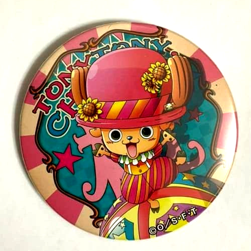 One Piece Yakara CIRCUS Can Badge Button Tony Chopper