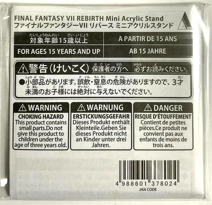 Final Fantasy VII Rebirth Mini Acrylic Stand Barret Tifa Aerith Red XIII