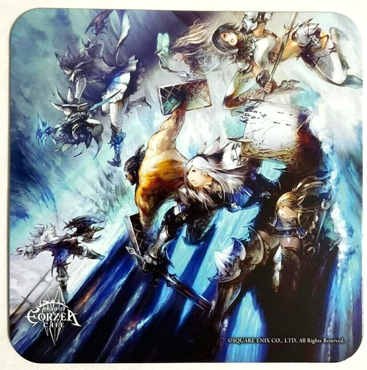 Final Fantasy XIV Art Coaster Eorzea Cafe Akihabara