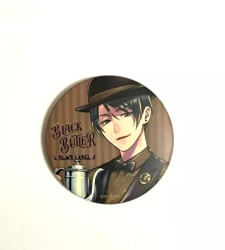 Black Butler Bitter Rabbit Cafe Black Label Can Badge Button Vincent Phantomhive