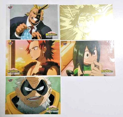 My Hero Academia Bonus Card x13 Midoriya All Might Shinso Asui Kaminari Ashido