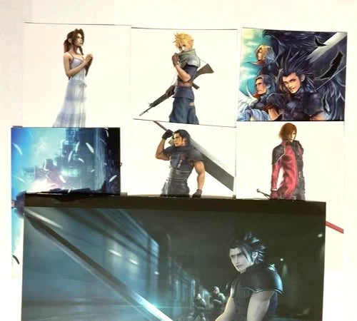 Final Fantasy VII CRISIS CORE Card Set Cloud Zack Angeal Genesis Aerith