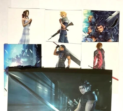 Final Fantasy VII CRISIS CORE Card Set Cloud Zack Angeal Genesis Aerith