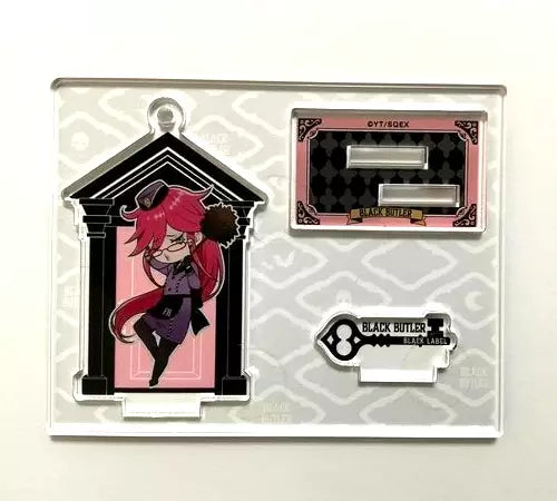 Black Butler Funtom Hotel Acrylic Stand Grell Sutcliff