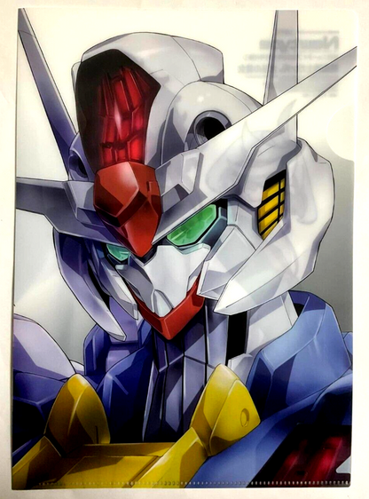 Mobile Suit Gundam The Witch from Mercury Clear File Suletta Miorine AERIAL B5