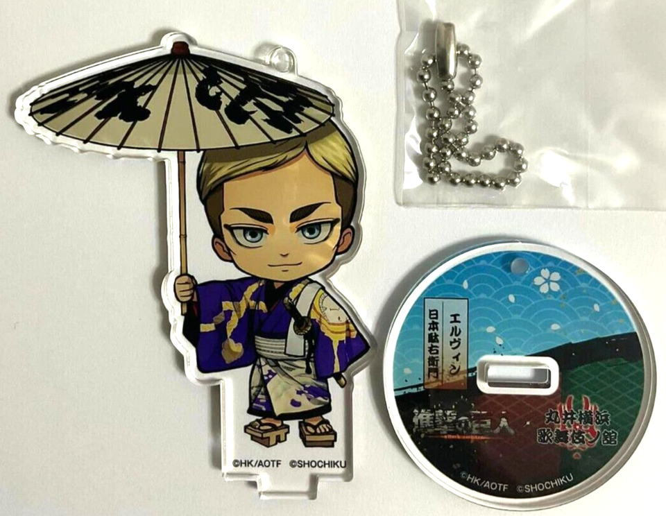 Attack On Titan Kabuki Acrylic Stand Erwin Smith