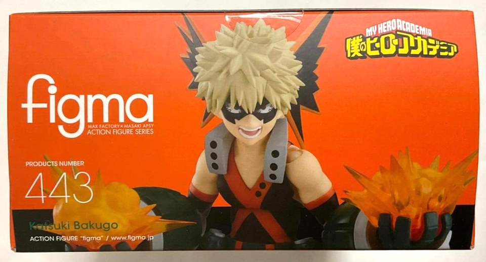 My Hero Academia Figma Action Figure Statue Katsuki Bakugo