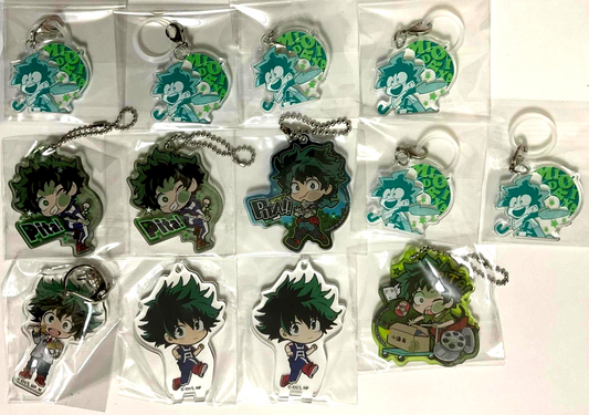 My Hero Academia Pita Animate Acrylic Stand Keychain Strap Izuku Midoriya Deku