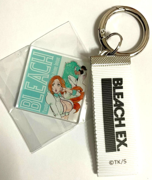 Bleach EX Genga Original Jacket Acrylic Keychain Strap Orihime Inoue