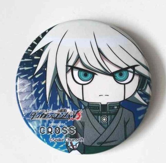 Danganronpa V3 Can Badge Button Kibo K1-BO Cross Cafe