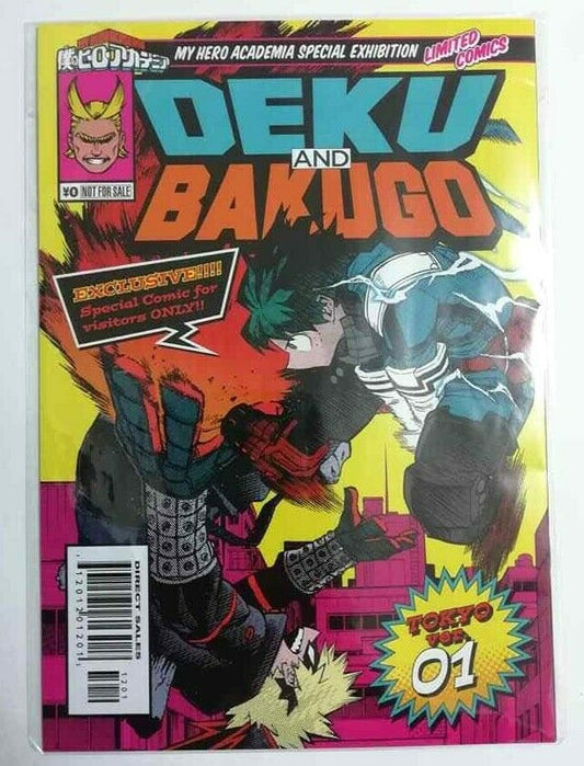 My Hero Academia Exhibi Special Comic Book Deku Bakugo Tokyo ver.