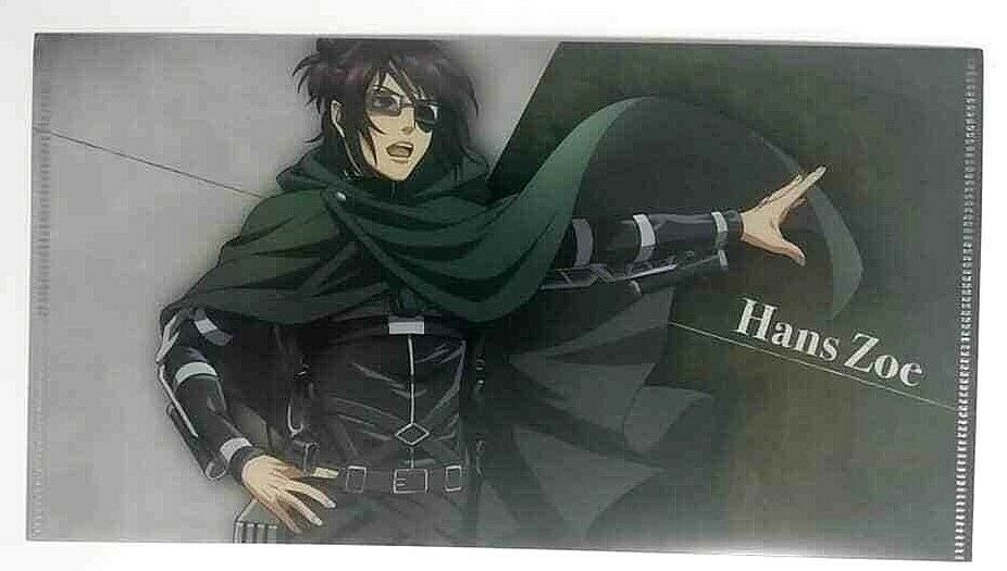 Attack On Titan The FINAL Newdays Clear Folder File Hange Zoe