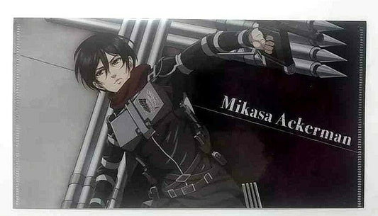 Attack On Titan The FINAL Newdays Clear Folder File Mikasa Ackerman
