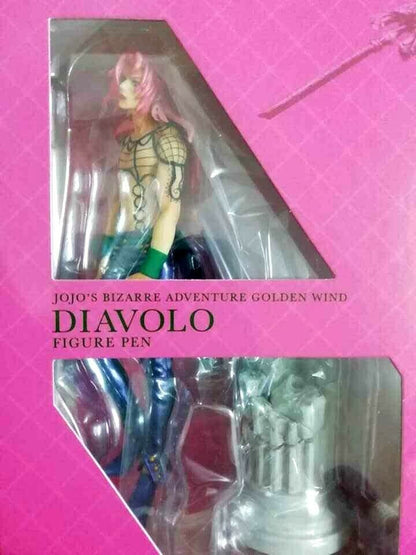 JOJO Golden Wind Action Figure Statue Ball Point Pen Diavolo