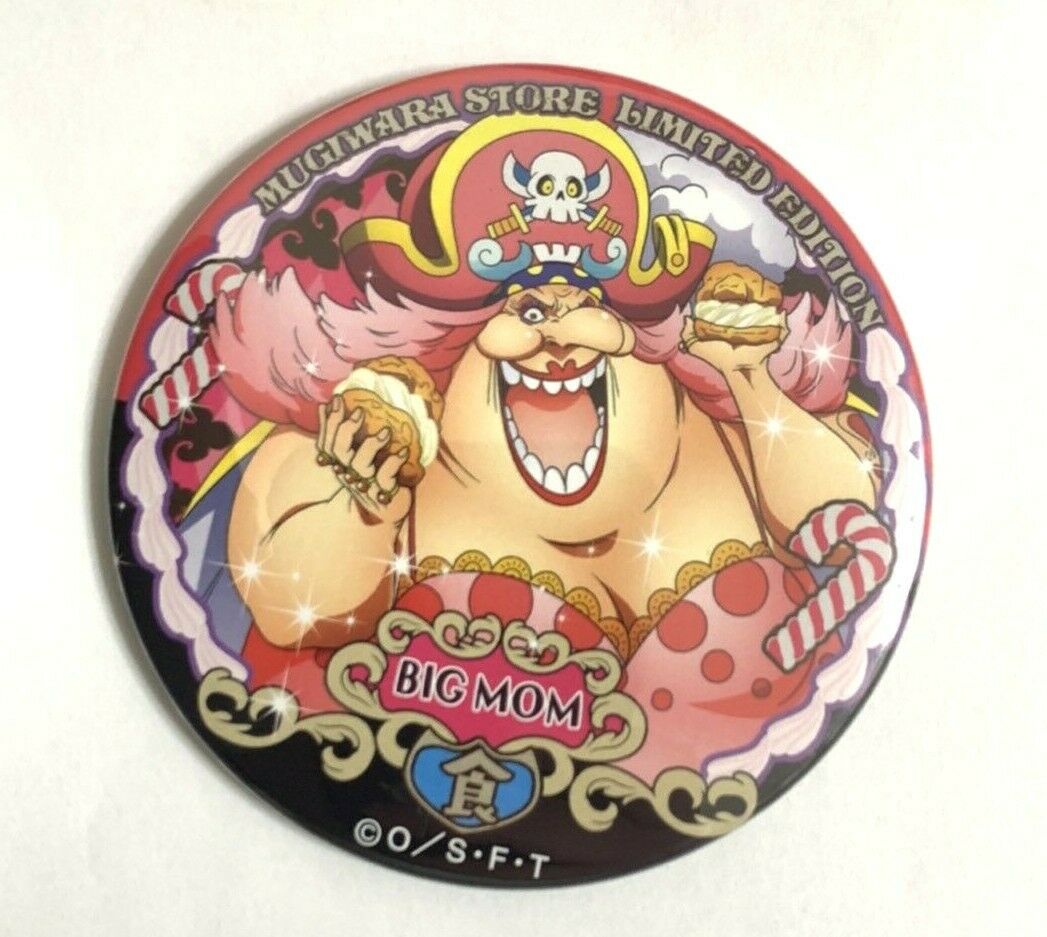 One Piece Yakara Bitter Sweet Can Badge Button Big Mom