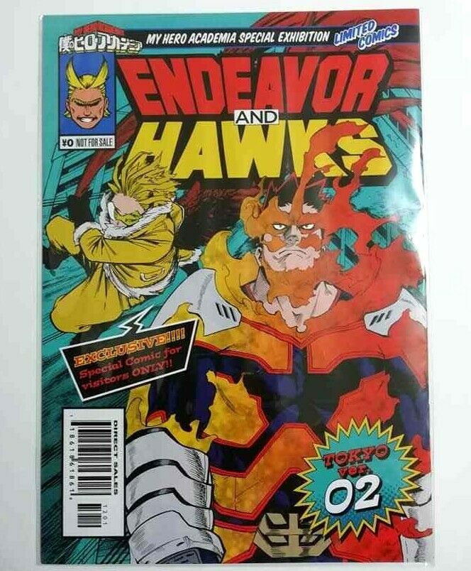 My Hero Academia Exhibi Special Comic Book Endeavor Hawks Tokyo ver.