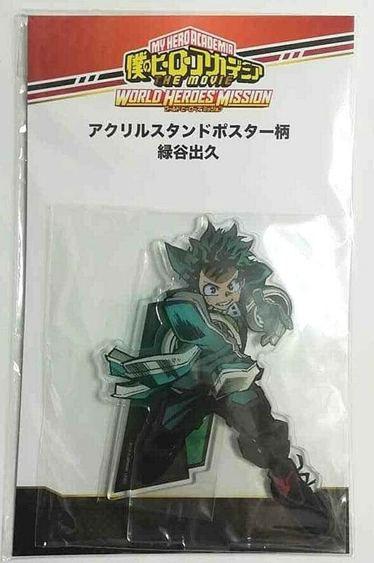 My Hero Academia World Heroes Mission Acrylic Stand Izuku Midoriya