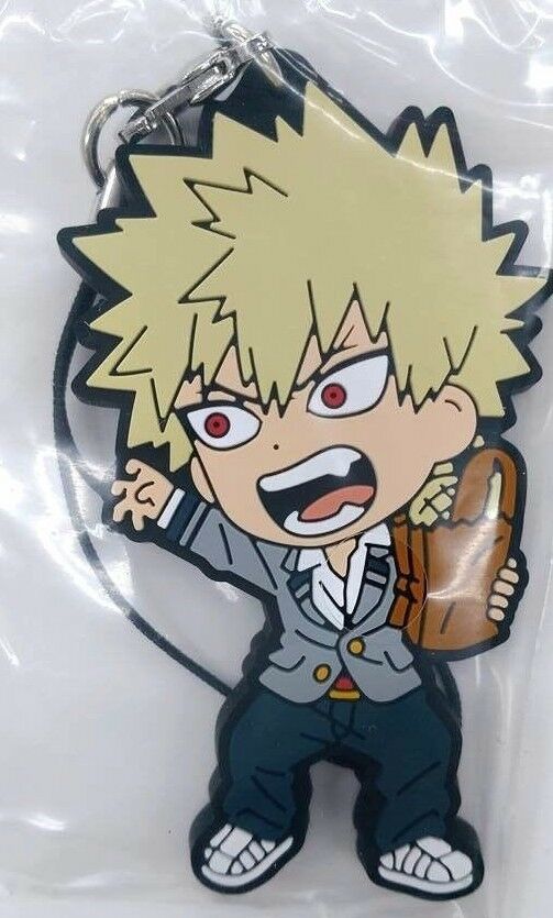 My Hero Academia Rubber Strap Katsuki Bakugo Lunch Time