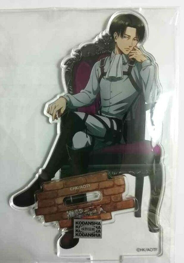 Attack On Titan Charaum Cafe Acrylic Stand Levi Ackerman