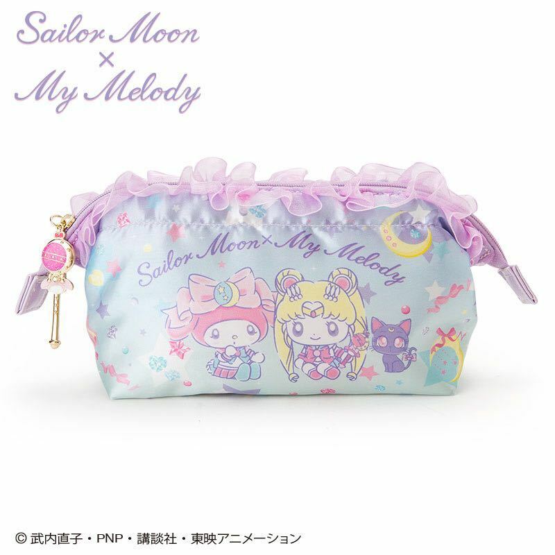 Sailor Moon x My Melody Wire Pouch Bag Usagi Tsukino 16x7x10cm