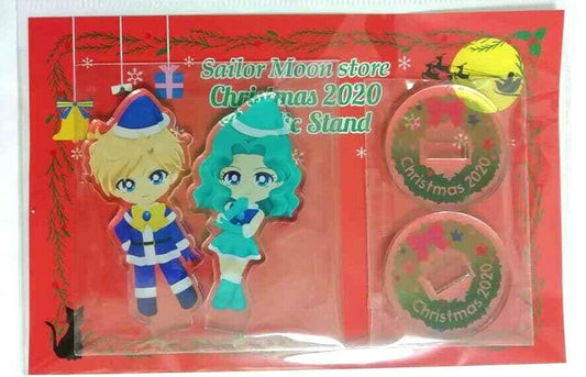 Sailor Moon Christmas Acrylic Stand Haruka Michiru Uranus Neptune