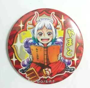 One Piece Yakara YELLOW ver.2 Can Badge Button Yamato