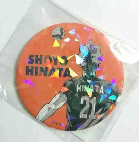 Haikyuu V HEROES All Star Hologram Can Badge Button Shoyo Hinata