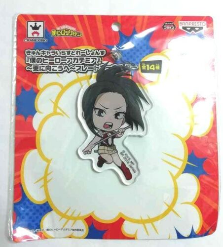 My Hero Academia Acrylic Plate Keychain Strap Momo Yaoyorozu