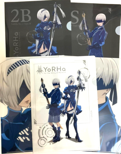 NieR Automata LAWSON Visual Clear File 2B 9S YorHa Square Enix