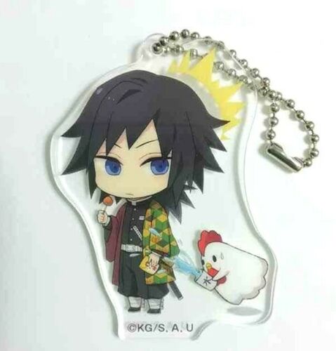 Kimetsu no Yaiba Demon Slayer Lawson Acrylic Keychain Charm Giyu Tomioka