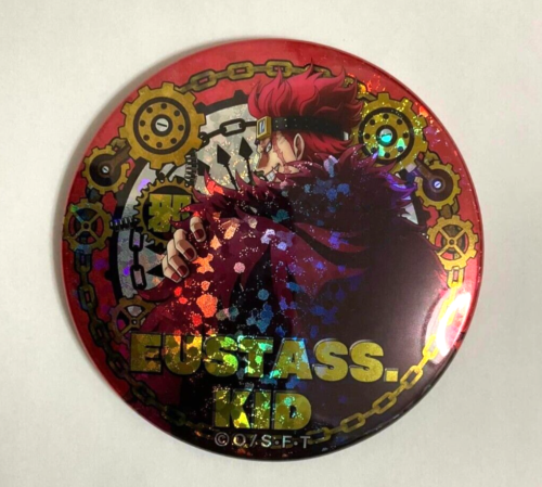 One Piece Yakara SHINE Can Badge Button Eustass Kid