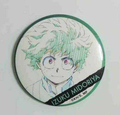 My Hero Academia Can Badge Button Izuku Midoriya Deku